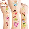 Fairy Tattoos Birthday Party Supplies Decorations Party Favors 96PCS Tattoos Stickers Cute Kids Girls Boys Gifts Classroom School Prizes Themed Christmas