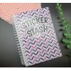 5x7" Reusable Sticker Book, 50 Pages, Planner Stickers, Front and Back, Sticker Collecting, Collection, Storage Album, Organization,