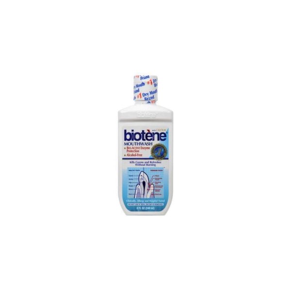 Biotene Dry Mouth Oral Rinse Fresh Mint 8 oz