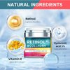 Retinol Cream for Face with Hyaluronic Acid, Day & Night Anti-Aging Moisturizer for Women and Men, Collagen Cream for Face Reduces Wrinkles, Dryness 1.7 FL Oz