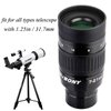 SVBONY SV135 Zoom Eyepiece, Zoom 7 to 21mm 1.25 Inch Telescope Eyepiece, 6 Element 4 Group Telescope Accessories for Astronomic Telescopes Visual