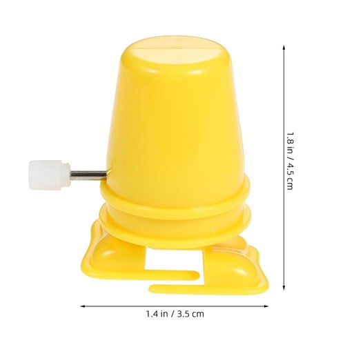 VOSAREA Clockwork Legged Robot Toy Movements, 8pcs Replacement Wind up Toys Movement Mechanism DIY Clay Material Accessories for Clay Work Repair Kid Toy Part