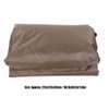 Outdoor Square Hot Tub Cover, Waterproof Sunproof SPA Cover Protector 90.9x90.9x11.8in (Coffee)