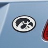 FANMATS 14905 Iowa Hawkeyes 3D Chrome Metal Auto Emblem