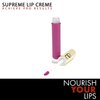 Gerard Cosmetics Supreme Lip Creme Electric Rose | Highly Pigmented, Fully Opaque, Hot Pink Lip Gloss | Nourishing, Hydrating, Liquid Lipstick for Full Coverage Lip Color