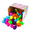 BLUE RIBBON Easter Eggs, 48 Pieces, Filled Surprise, Colorful Prefilled with Different Kinds of Little Toys, Perfect for Kids, Basket Fillers