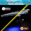 Mililier LED Light Kit for Lego 75356 Star Wars Executor Super Star Destroyer Set, Compatible with Lego 75356 Building Blocks Model(Not Include Blocks Set)