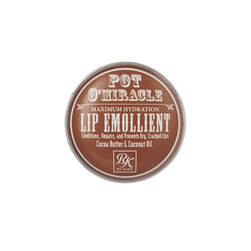 Ruby Kisses Pot O' Miracle Maximum Hydration, Cocoa Butter & Coconut Oil (Lip Emollient, 2 Pack)