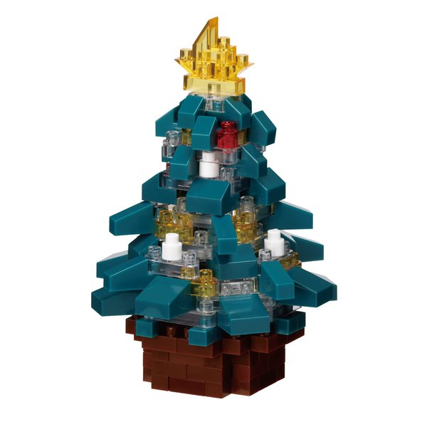 nanoblock - Christmas - Christmas Tree Version 2, Collection Series Building Kit