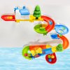 Bath Toys, DIY Fun Splicing Tracks Bath Toys, Bathtub Bath Toys, Scene Building Bath Toys for Kids Toddler, Christmas Birthday Gift for Boys Girls
