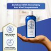 Non-Comedogenic Hair Conditioner for Blemish Free Skin by Clear 2 Perfection with Fresh Cells Strawberry and Kiwi Suspensions. Hair Conditioner for Acne. Made in USA