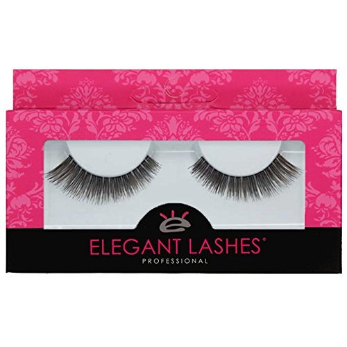 Elegant Lashes #003 Brown - Professional 100% Natural Human Hair False Eyelashes (1 Pair)