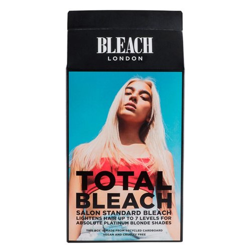 Bleach London Total Bleach Kit, At-home Hair Bleach, Nourishing Treatment, Includes 30 Vol 9% Developing Lotion - Suitable for All Hair Types - Vegan & PETA-Approved (Complete Kit)