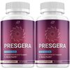 Presgera Capsules – Presgera Advanced Supplement, All Natural Formula to Maintain Healthy Levels, Presgera Maximum Strength, Reviews (2 Pack - 120 Capsules)