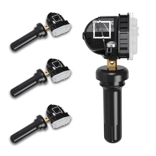 Jsueng TPMS Sensor GM,4 Pack Tire Pressure Monitoring System Compatible with Buick Chevy Cadillac GMC,315mhz Tire Pressure Sensor Replaces#13598772,13586335,13598771