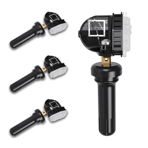 Jsueng TPMS Sensor GM,4 Pack Tire Pressure Monitoring System Compatible with Buick Chevy Cadillac GMC,315mhz Tire Pressure Sensor Replaces#13598772,13586335,13598771