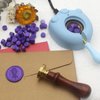 Purple Wax Seal Beads 720pcs, Andotopee Premium Sealing Wax Beads for Wax Seal Stamp, Affordable Wax Seal Pellets 0.55lb Refill Pack for Wax Seal Kit, Wedding Invitation, Envelope Seal, Crafts