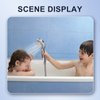 Shower Head Sink-Faucet Bathtub, Hose Sprayer Attachment with 5 Adapters, 79" Hose for Hair Washing, Pet Dog Rinse & Baby Bath, ON/OFF Extension for Tub Faucet, Utility Sink, Laundryroom, Garden