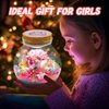 Unicorn Terrarium Crafts Kit for Girls - Make Your OWN Unicorn Night Light with 16 Modes LED Remote Control Birthday Gifts Creativity DIY Toys for Ages 3 4 5 6 7 8 9 10 3-5 4-6 5-7 6-8 Year Old Kids