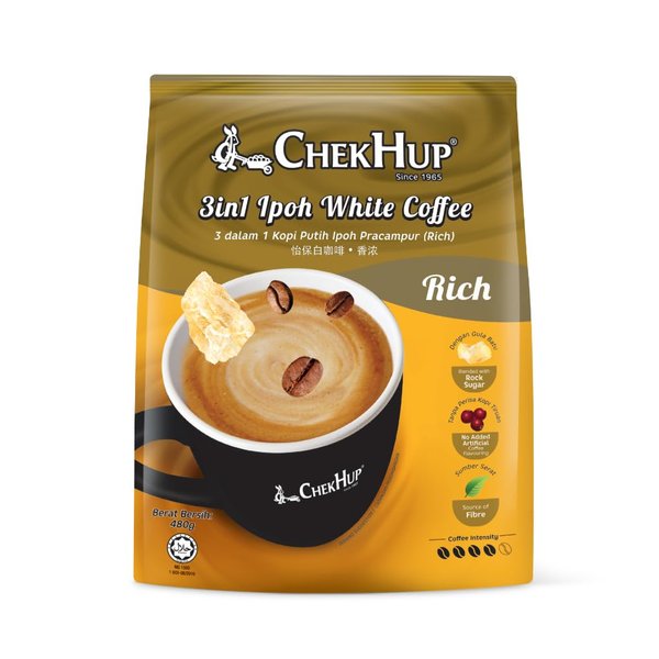 1 Pack ChekHup 3 In 1 Ipoh White Coffee KING By Chek Hup