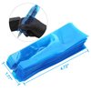 Gakonp 200pcs Clear Tattoo Machine Pen Covers Tattoo Pen Sleeves Plastic Dustproof Protection Blue Bags for Tattoo Professionals
