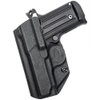 Tulster IWB Profile Holster in Right Hand fits: Sig P238 Holster | Inside The Waistband Appendix Concealed Carry Kydex Holster