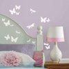 RoomMates RMK1706SCS Butterflies and Dragonflies Glow In The Dark Wall Decals , White