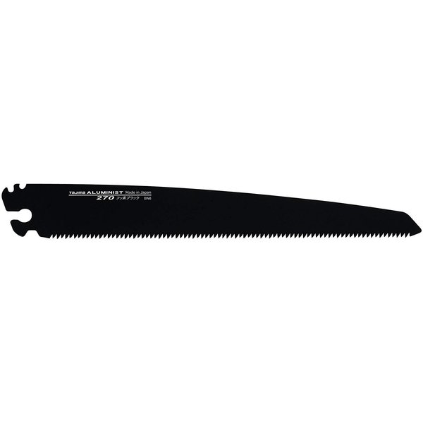 TAJIMA Pull-Stroke Saw - 270 mm x 9 TPI Fluoro-Coat Japanese Flush Cut Hand Saw with Premium Fluro-Coating & Triple-Edge Cutting Teeth - ALB-A270