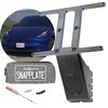 SnapPlate® Front License Plate Holder for Tesla Model Y - Safety-Optimized Breakaway Design, Anti-Theft, Removable, Height-Adjustable, USA Made and Patented