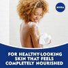 NIVEA Refreshing Wild Berries and Hibiscus Body Wash, Scented Body Wash with Nourishing Serum, Plant-Derived Oils, Essential Skin Lipids and Vitamins, 20 Fl Oz Bottle