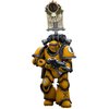JOYTOY Warhammer 40,000 1/18 Action Figure Imperial Fists Legion MkIII Tactical Squad Legionary with Legion Vexilla Collection Model Christmas Birthday Gifts
