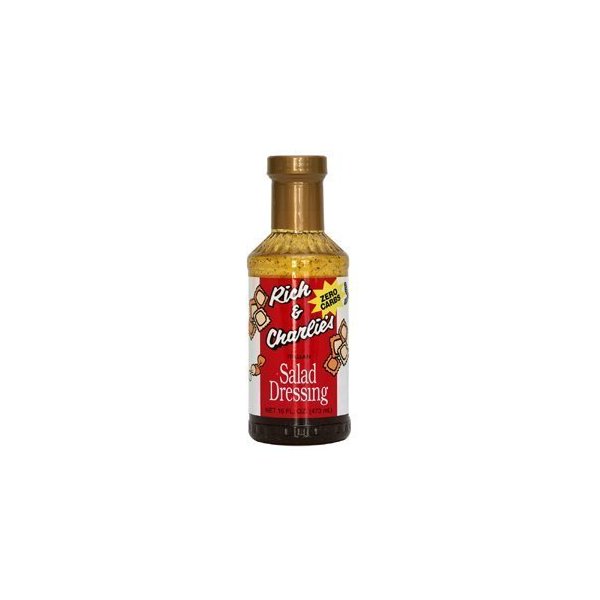 Rich & Charlie's Salad Dressing, 16 Ounce Bottle, Authentic St. Louis Italian Restaurant