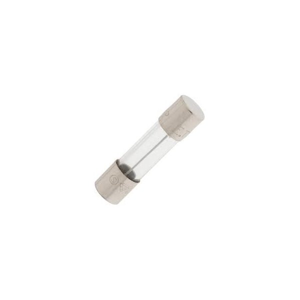 Pack of 5, T8AL250V, T8A 250V, T8L250V Cartridge Glass Fuses 5X20mm (3/16" X 3/4"), 8A 250V, Slow-Blow (Time Delay)