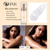 Body Glitter Oil Liquid Luminizer - Glow Hightlighter Shimmer Oil Illuminator Waterproof Long Lasting Moisturizing for Body & Face Bronzer Smooth Lotion with Makeup Brush by ONXK(#01 Moonlight White)