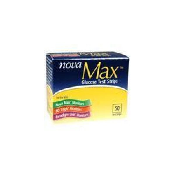 Novamax Glucose Test Strips