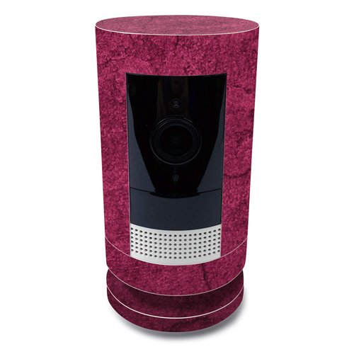 MightySkins Skin for Ring Stick Up Cam Battery - Pink Gravel | Protective, Durable, and Unique Vinyl Decal wrap Cover | Easy to Apply, Remove, and Change Styles | Made in The USA