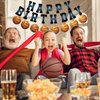 Adecortalk Basketball Happy Birthday Banner Basketball Birthday Party Decorations for Boys Basketball Party Supplies Sports Theme Party Decorations Basketball Birthday Sign