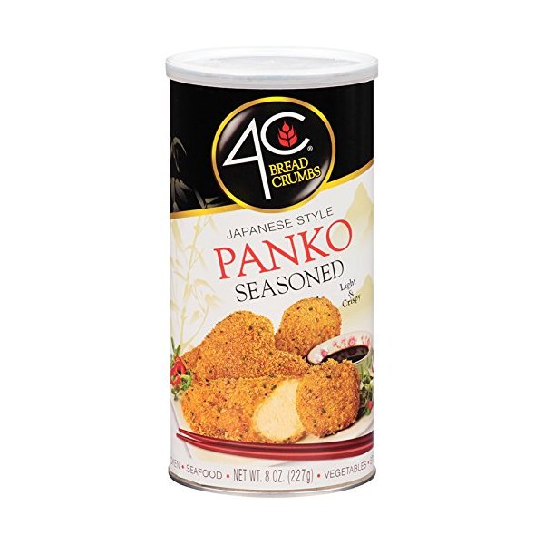 4C Panko Seasoned Bread Crumbs 8 oz. (Pack of 3)