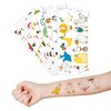 Duck Temporary Tattoos 8 Sheets 88 PCS Silly Goose Party Decorations Supplies Favors Duck Geese Animals Theme Birthday Cute Stickers Christmas Gifts for Boys Girls Kids Class School Prizes Carnival