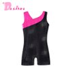 DAXIANG Christmas Gifts for Girls Leotard for Girls Gymnastics Outfit Black Shorts Dance Leotard Hot Blue Pink Stars 7-8Y
