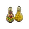 Creative Hobbies® Clear Fillable Plastic Light Bulbs – DIY Crafts, Party Favors & Wedding Decor – Standable Design | 24 Pack