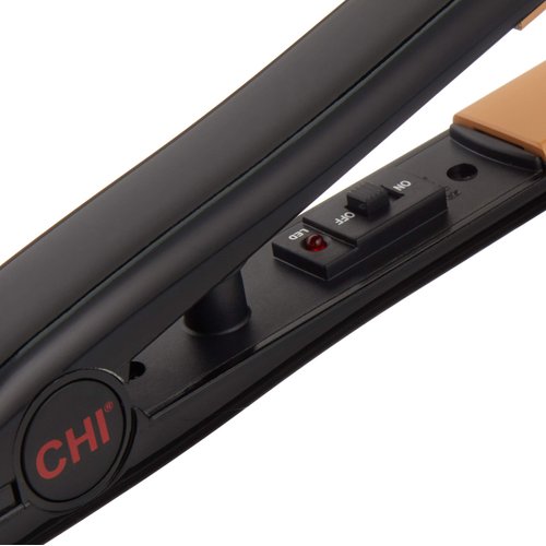 CHI Tourmaline Ceramic Mini Flat Iron, Hair Straightener For An Even & Smooth Finish, Dual Voltage, 0.75" Iron