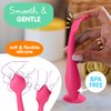 Bumco Diaper Cream Spatula - BPA-Free Butt Paste Diaper Cream Applicator, Soft & Flexible Diaper Rash Cream Applicator, Butt Spatula Baby, Mom-Invented Diaper Bag Essentials (Pink)