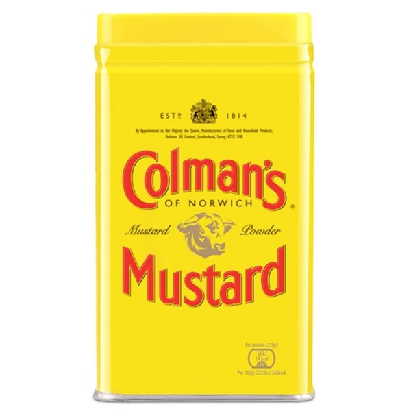 Colman's Double Superfine Mustard Powder - 1 tin, 16 oz