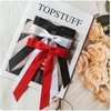 TOPSTUFF 3PCS Hair Bows for Women,Hair Bows for Girls,Hair Ribbons with Metal Clips for Teens,Hair Accessories Bow Clip for Women, Bow Knot Barrettes for Hair Ribbon Bows for Girls,(Black White Red)