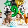 8PCS 32 inch Number 9 Balloon Soccer Balloons,Number Balloons Soccer Birthday Party Decorations,Suitable for Birthday Party World Cup Soccer Sports Theme Party Decorations