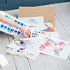 TecUnite 60 Sheets Watercolor Paper Pad Bulk Art White Cold Press Painting Paper for Kids Watercolorist Drawing Student Artist(8.5 x 11.5 Inch,Cold Press)