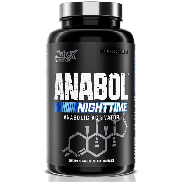 Anabol PM Nighttime Muscle Builder & Sleep Aid | Anabolic Muscle Building Supplement | Clinically Researched RIPFACTOR, Epicatechin & More | Post Workout Muscle Recovery & Strength – 60 Pills