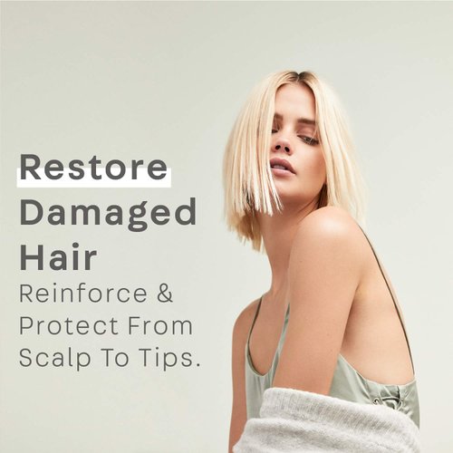 NatureLab. TOKYO Perfect Repair Shampoo: Eco-Friendly Refill Pouch: Reparative Shampoo to Replenish and Restore Damaged, Color Treated Hair and Strengthen New Hair I 22.9 FL OZ / 680ml