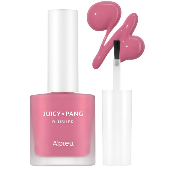 A'PIEU JUICY-PANG WATER BLUSHER (PK02 - Raspberry) Korean Liquid Blush For Cheeks K Beauty Makeup